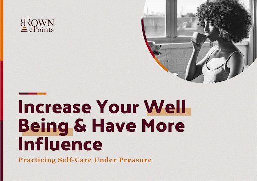 Increase Your Well Being and Have More Influence &mdash; brochure cover